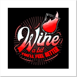 Wine Vintner Winemaker Winery Owner Drinking Time Posters and Art